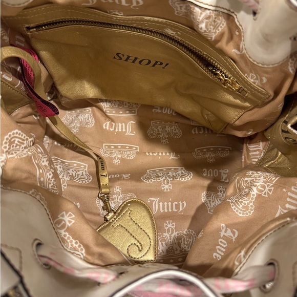 RARE Y2K JUICY COUTURE Daisy Terry Cotton Tote Handbag Vintage. - Picture 9 of 12